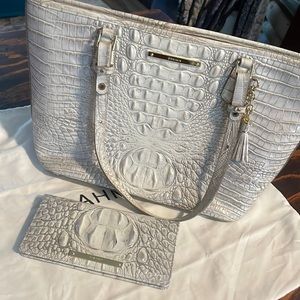 Brahmin medium Asher & matching Ady Wallet